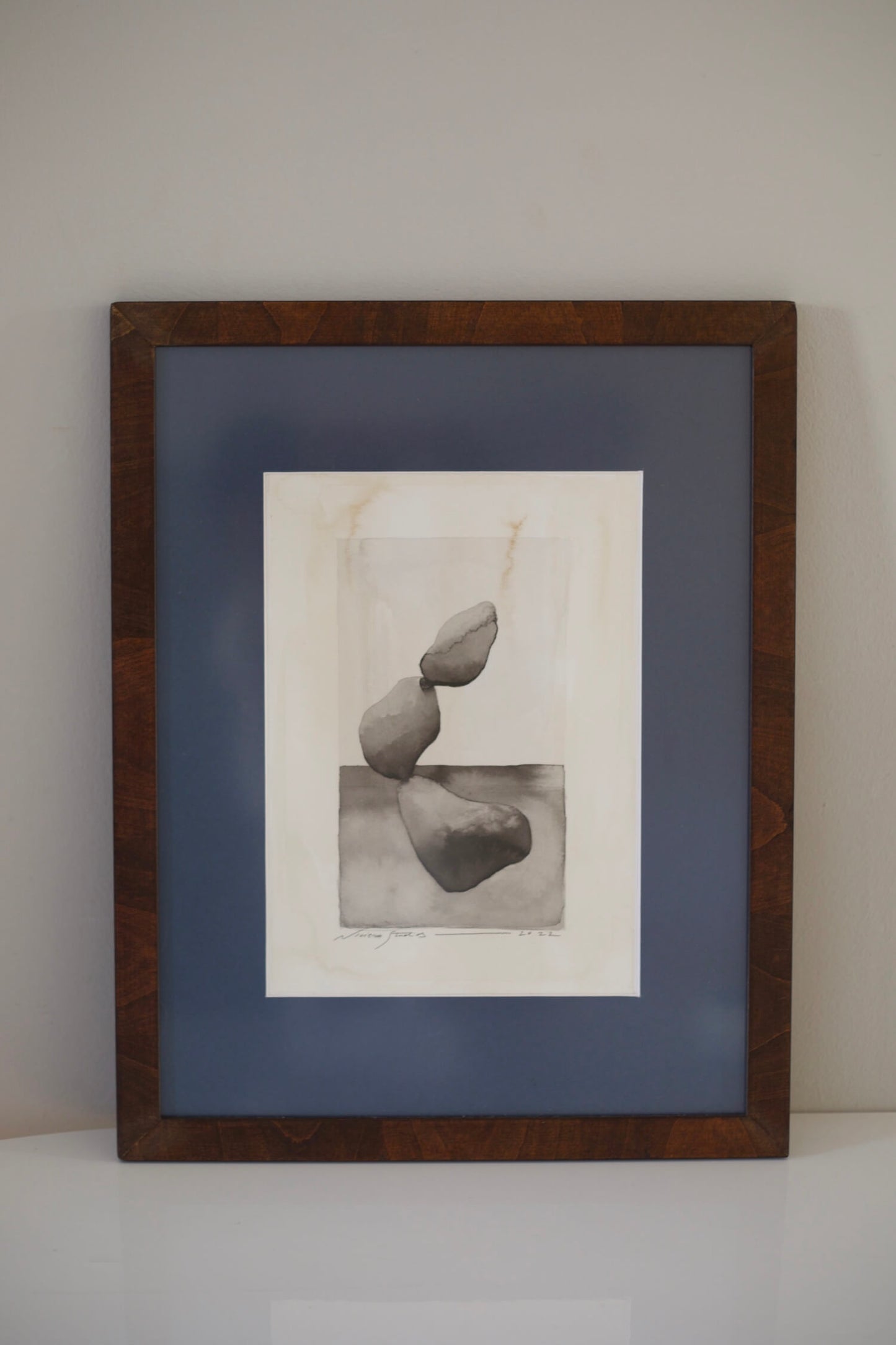 Summer stones II - Framed Original