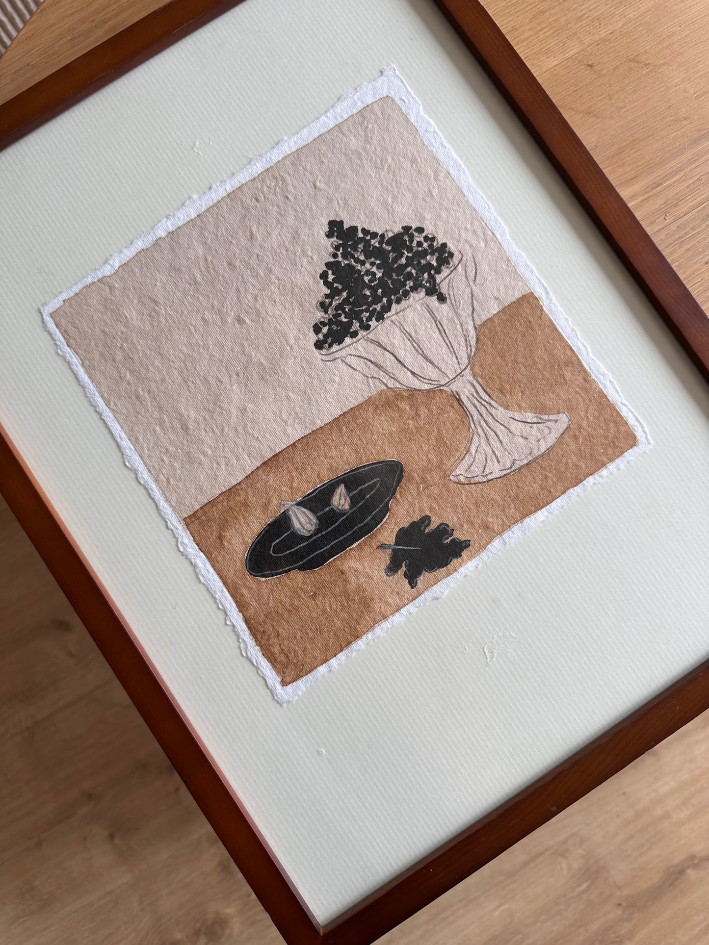 Chateau's Terrace - unframed Original