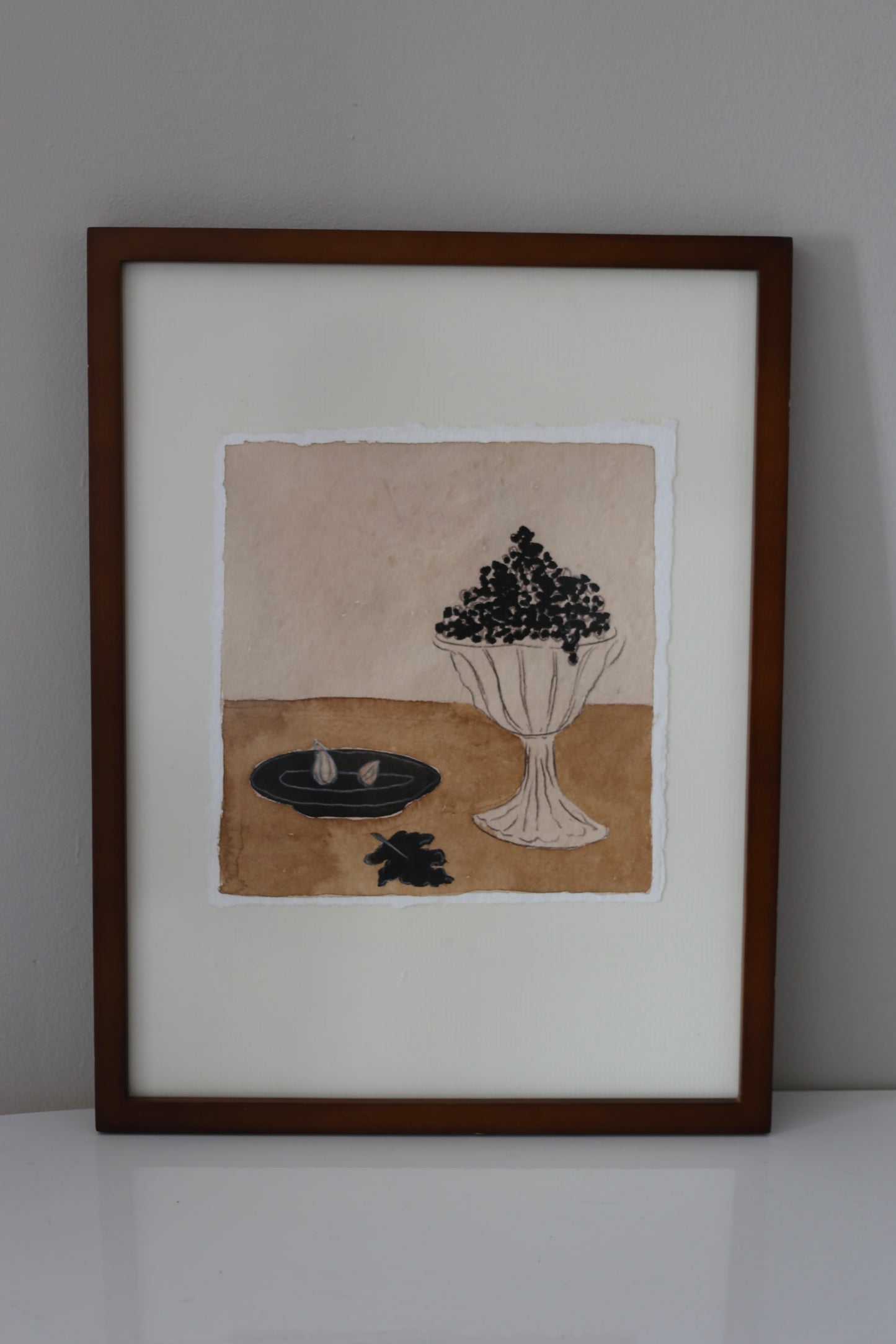 Chateau's Terrace - unframed Original