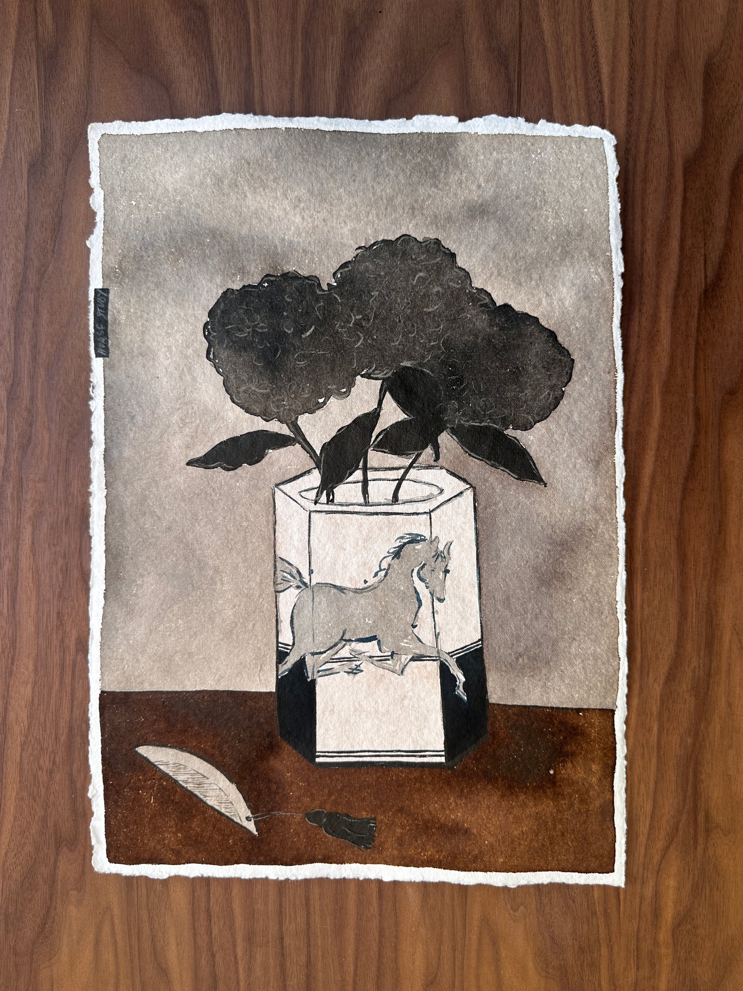 Horse Study n.02 - Unframed Original