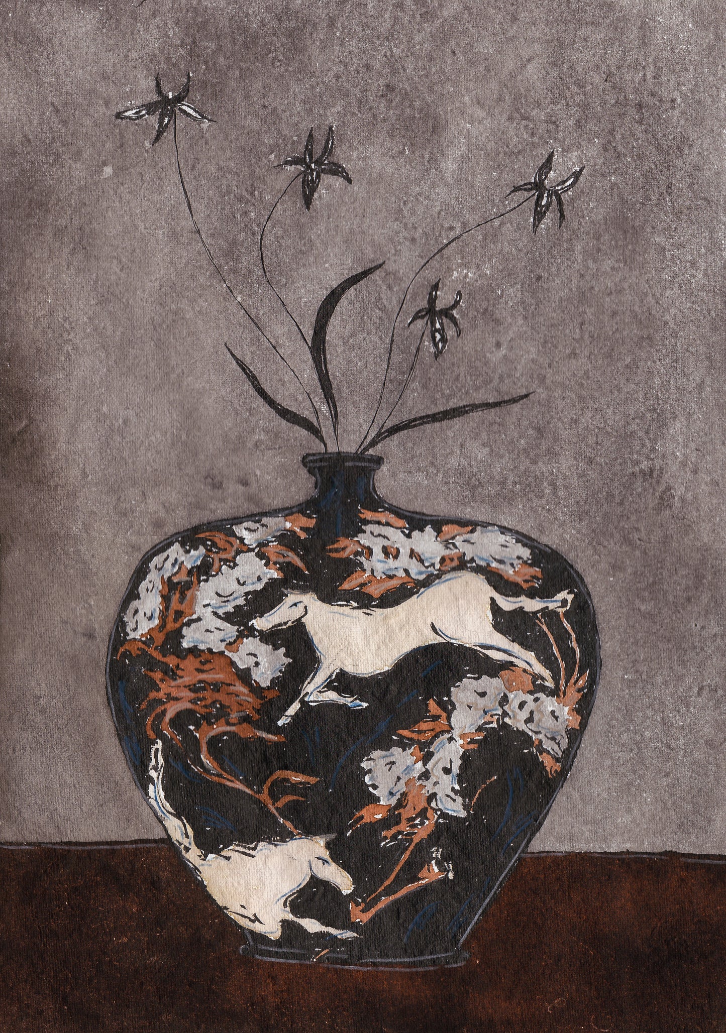 Horse Study n.04 - Unframed Original