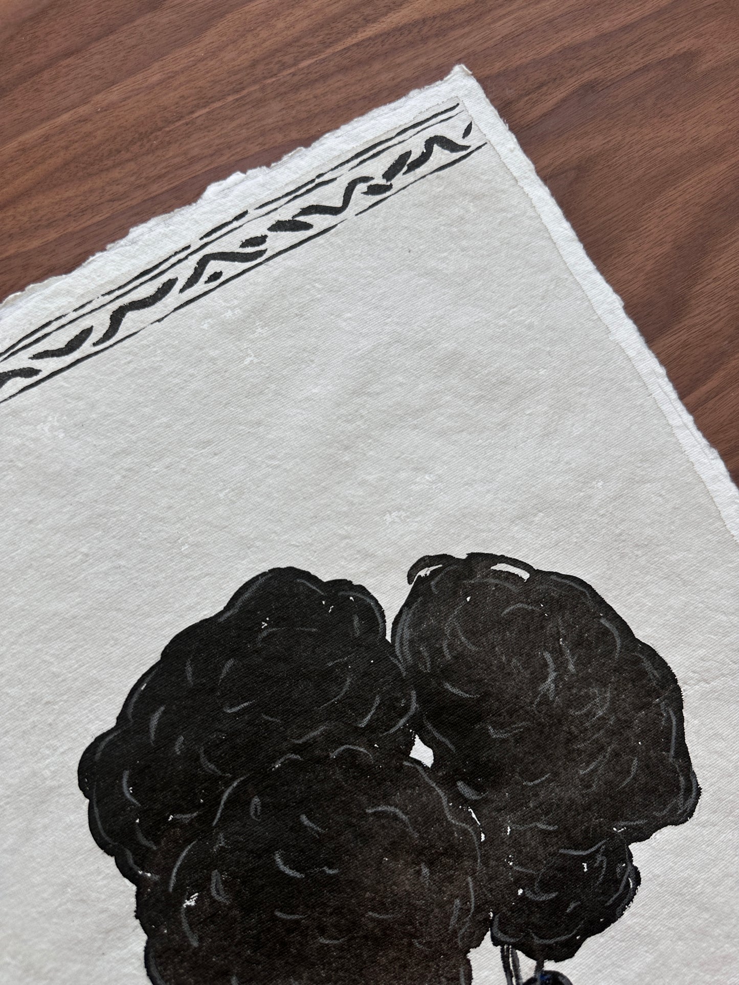 Blue Hydrangeas - Unframed Original
