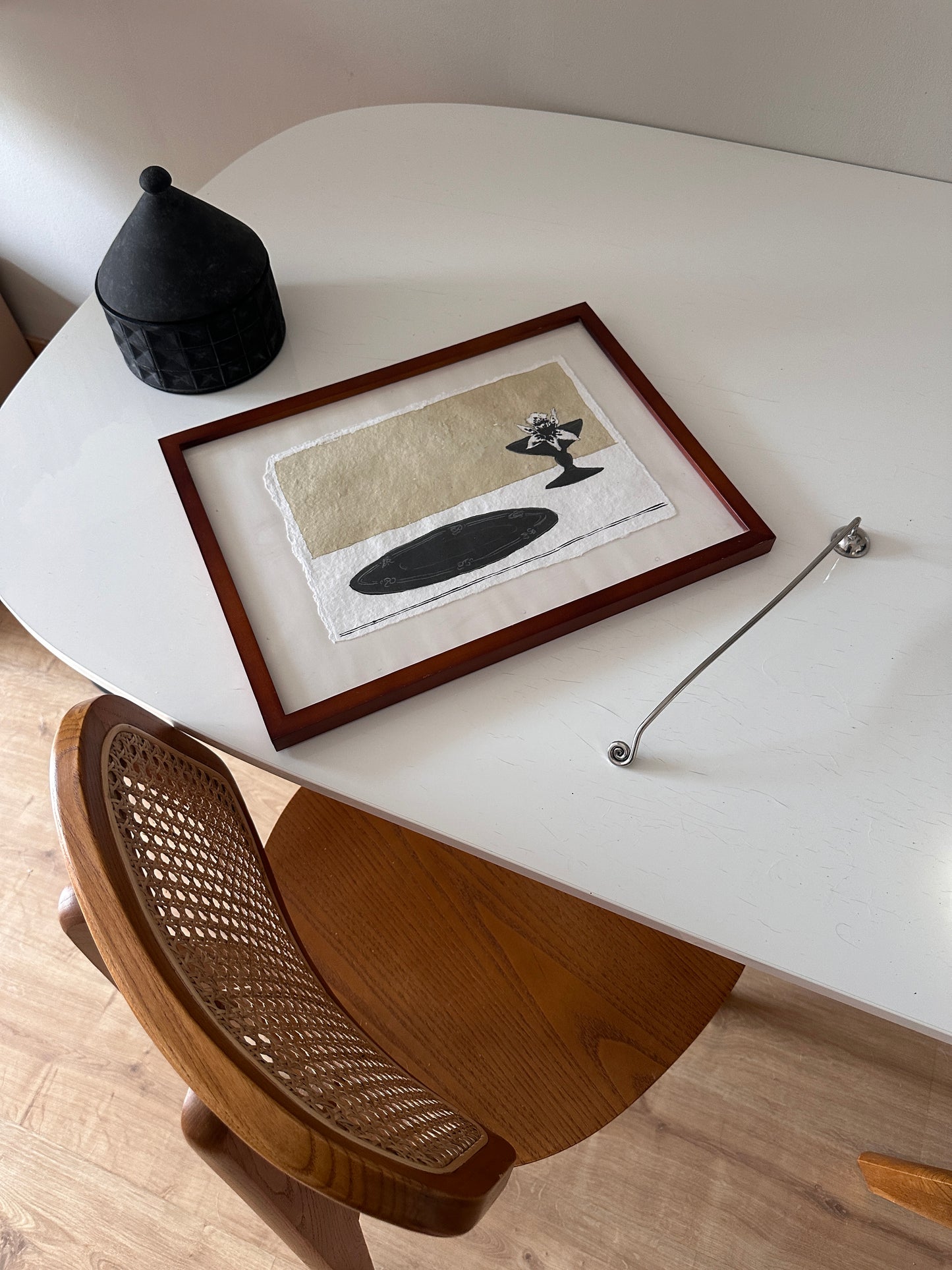 Wild Orchid on the table - Unframed original