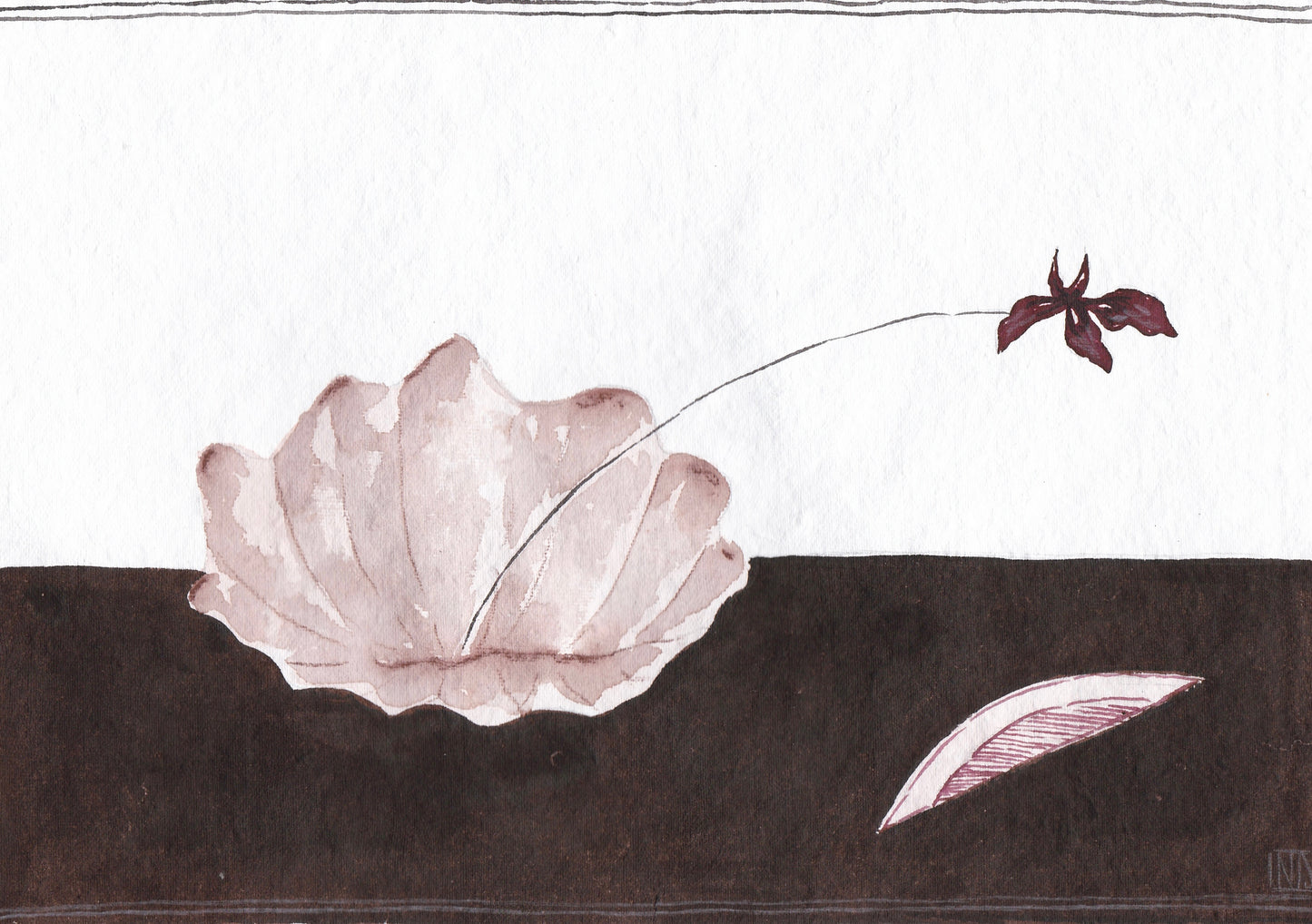 Spring Note n.03  - Unframed Original