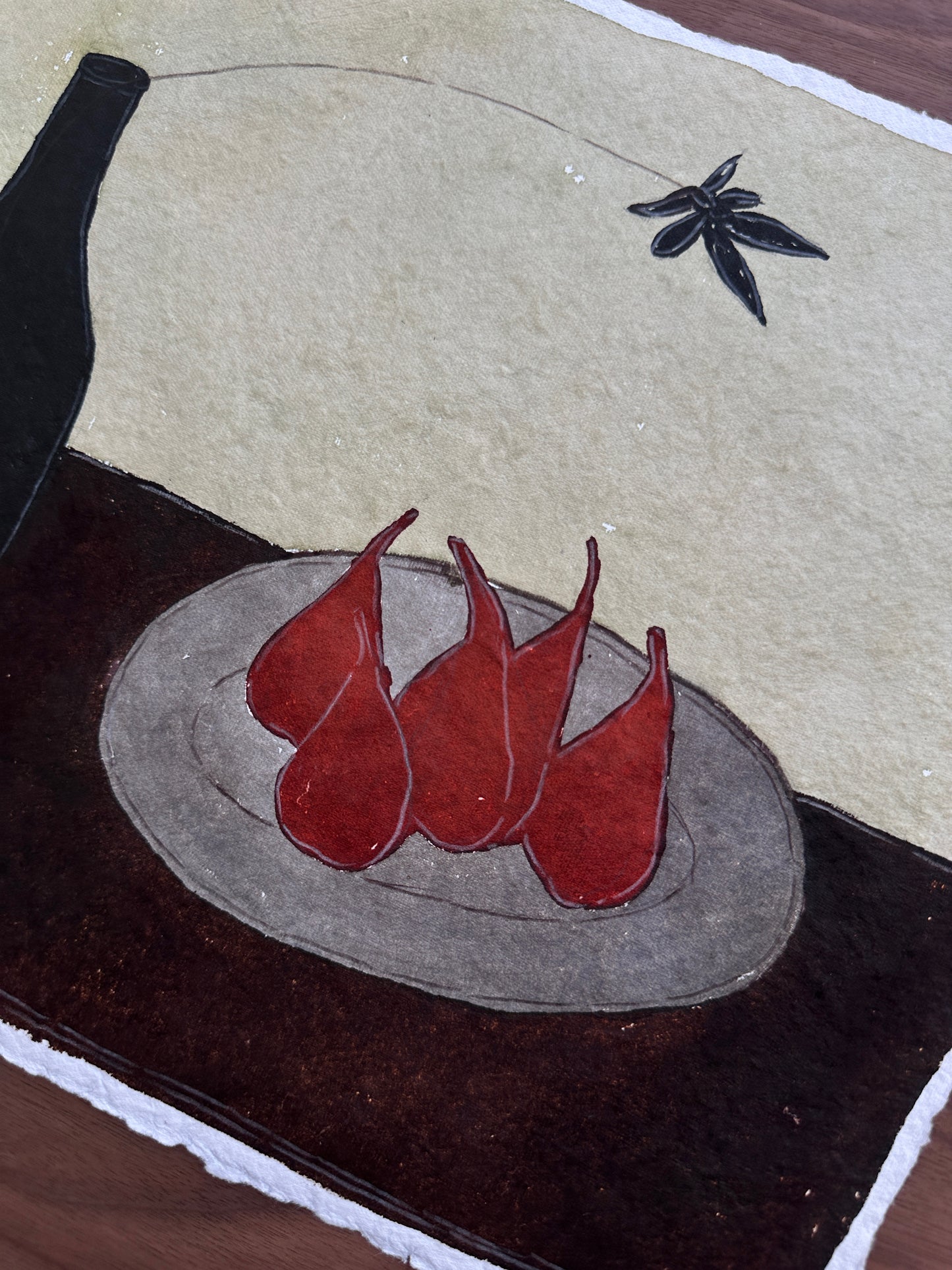 Wine pears - Unframed Original