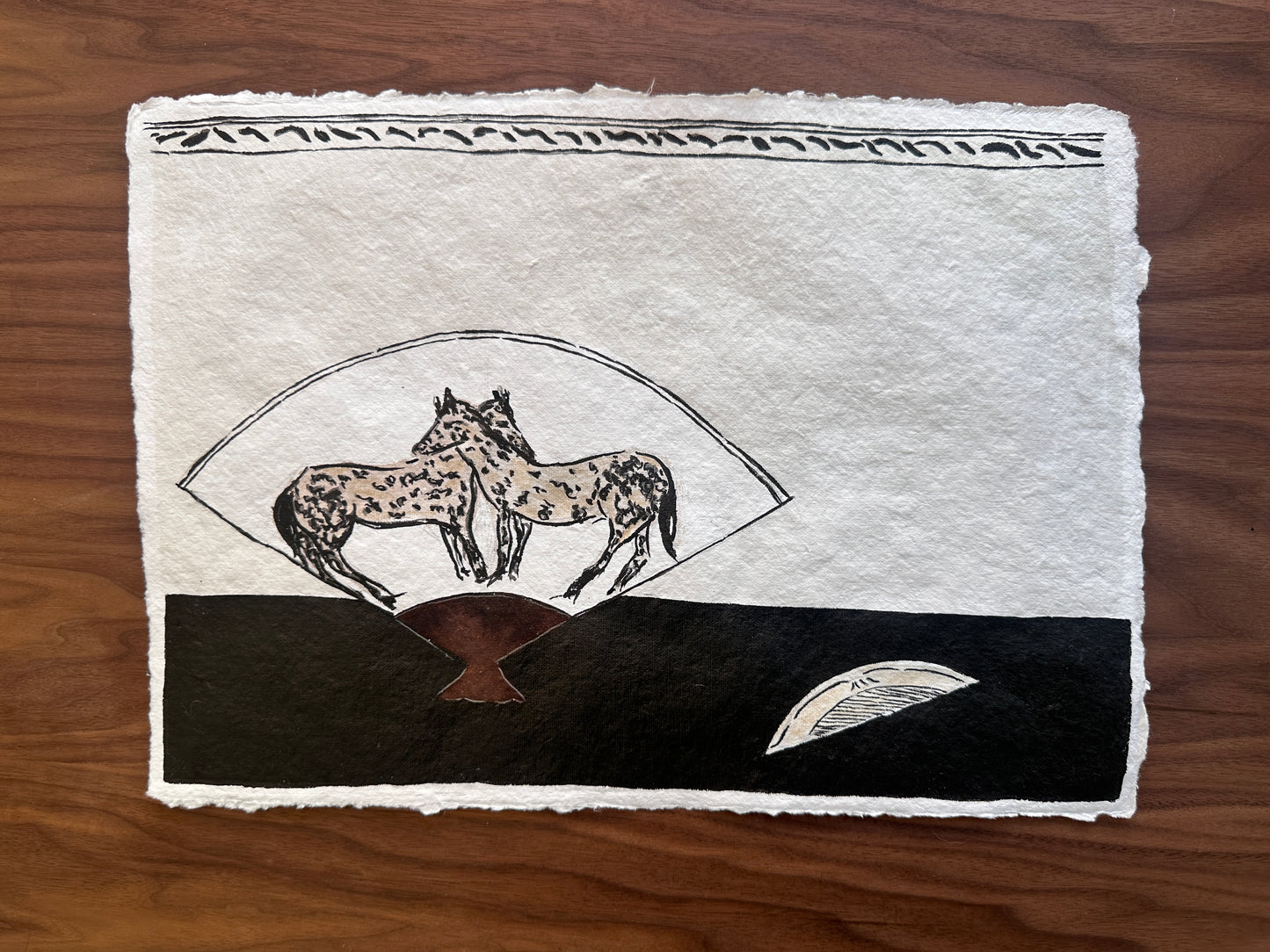 Horse Study n.01 - Unframed Original