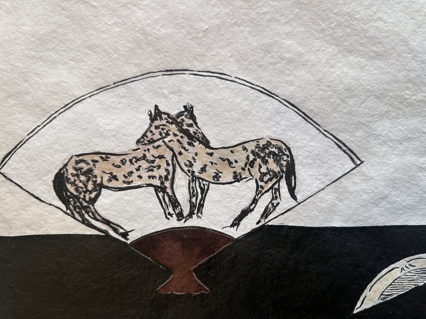 Horse Study n.01 - Unframed Original