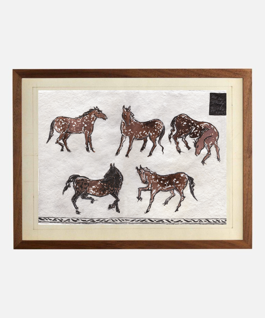 Horse Study n.03 - Unframed Original