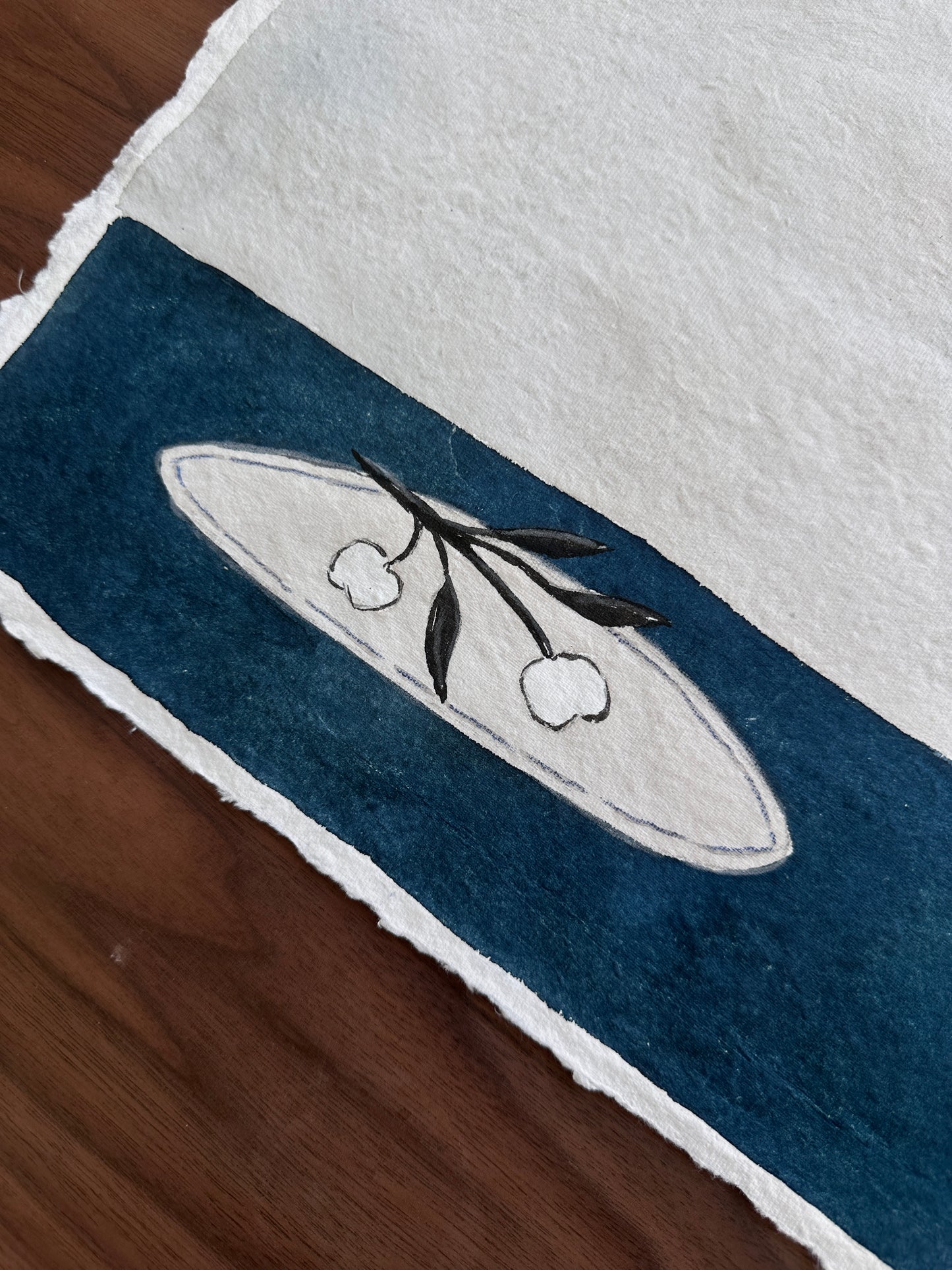 Winter Blues - Unframed Original