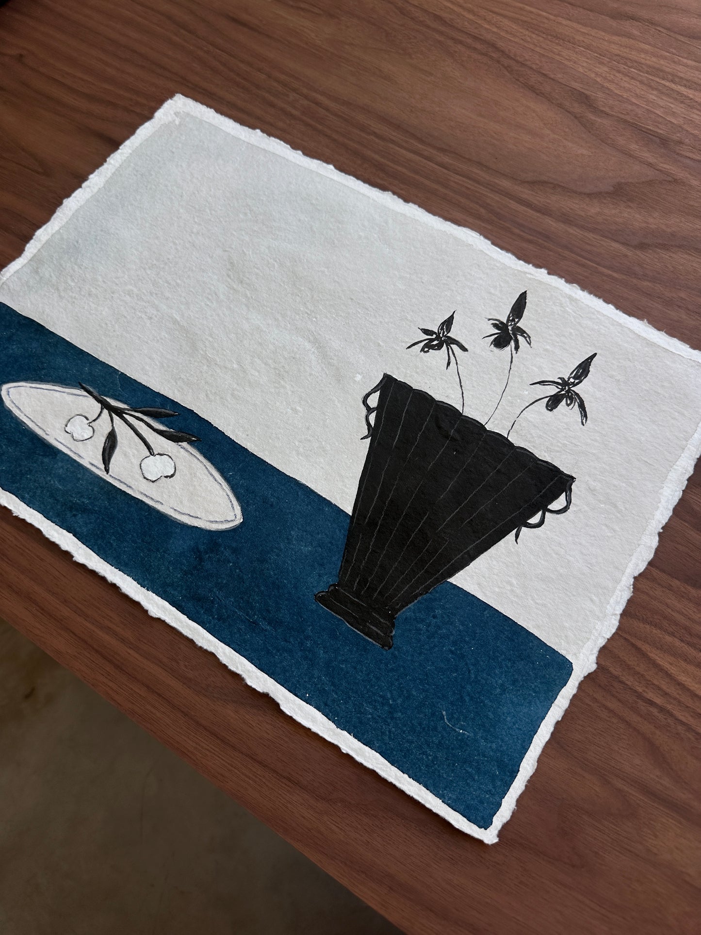 Winter Blues - Unframed Original