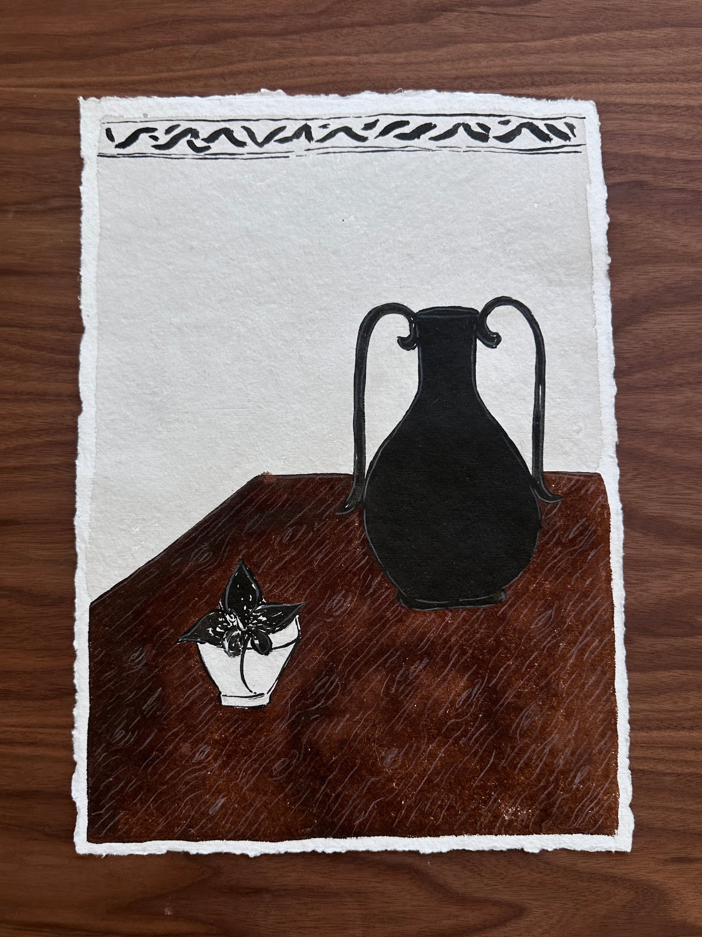 Hall table - Unframed Original