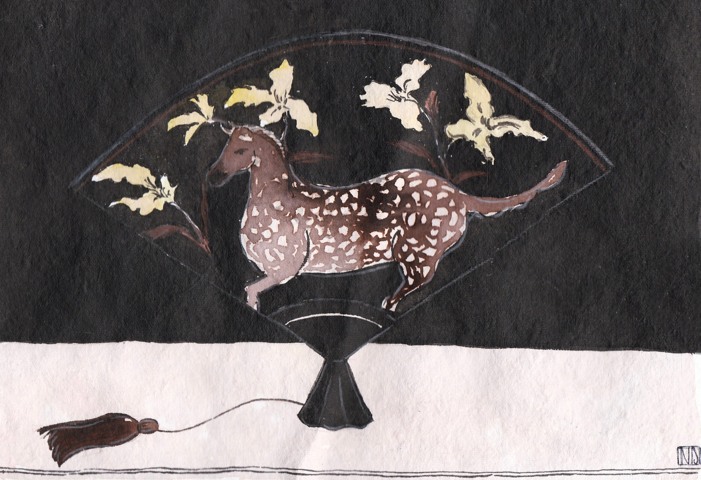 Spring Note n.04  - Unframed Original